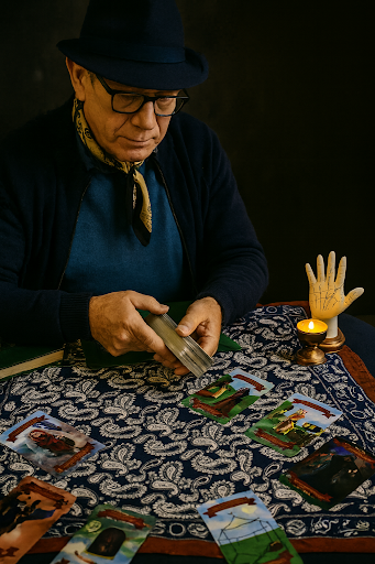 Rob Hamilton 4th generation Romani reader