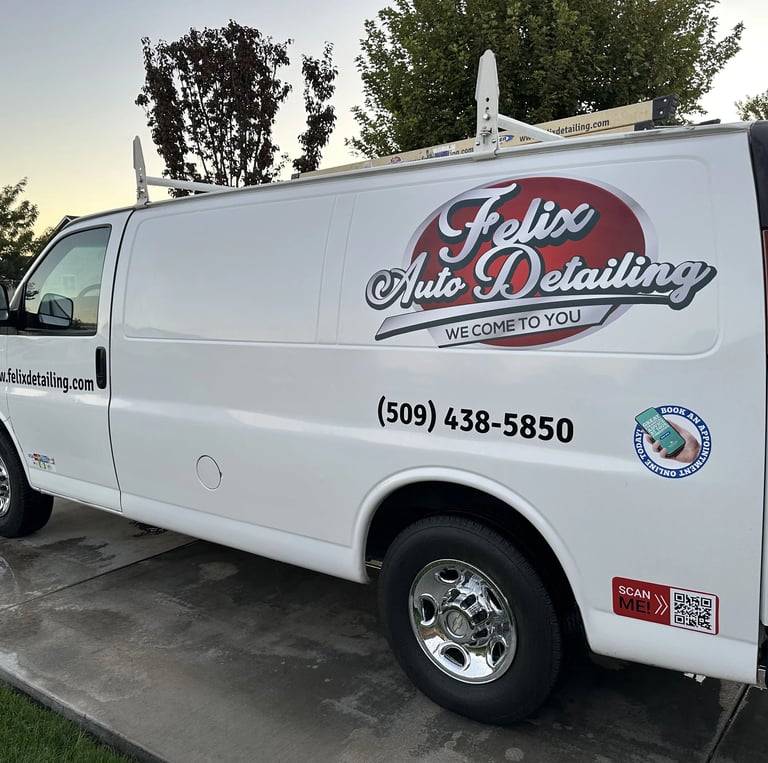 mobile detailing van