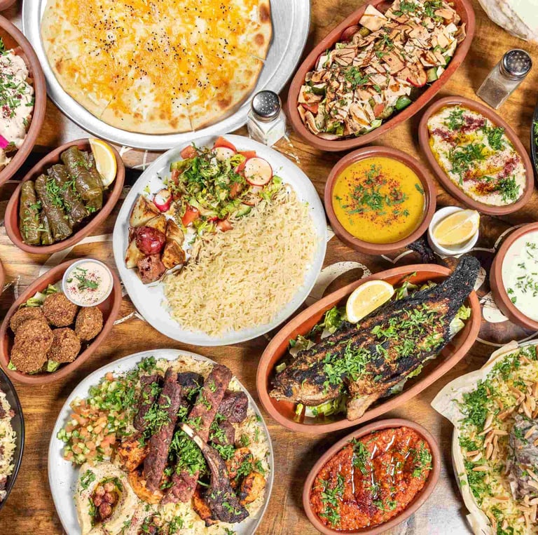 middle eastern restaurant dishes in nyc