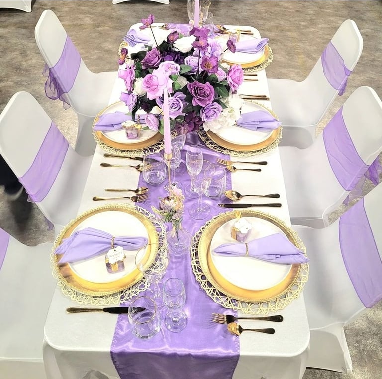 Birthday part dinner for 40 guests