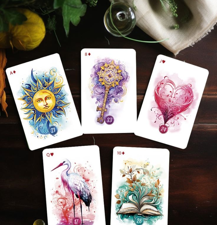 baralho lenormand consulta espiritual oracular