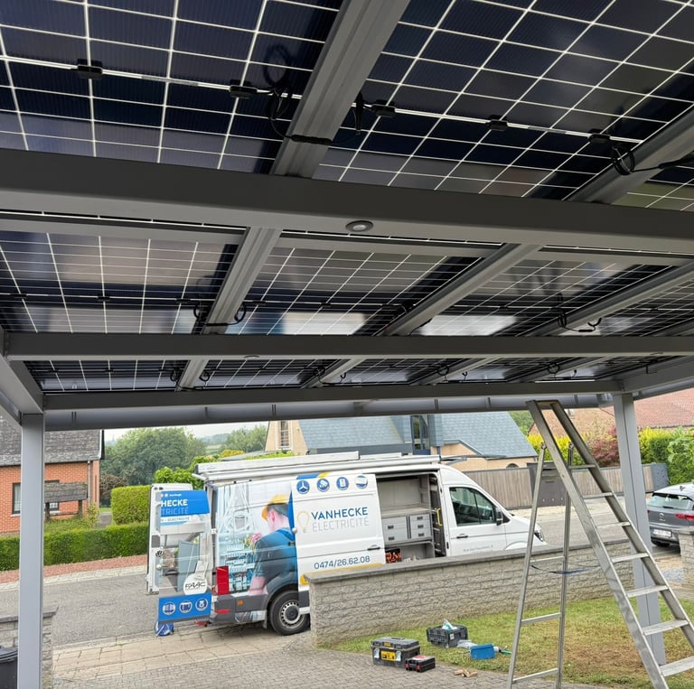 Carport solaire de vanhecke Outdoor