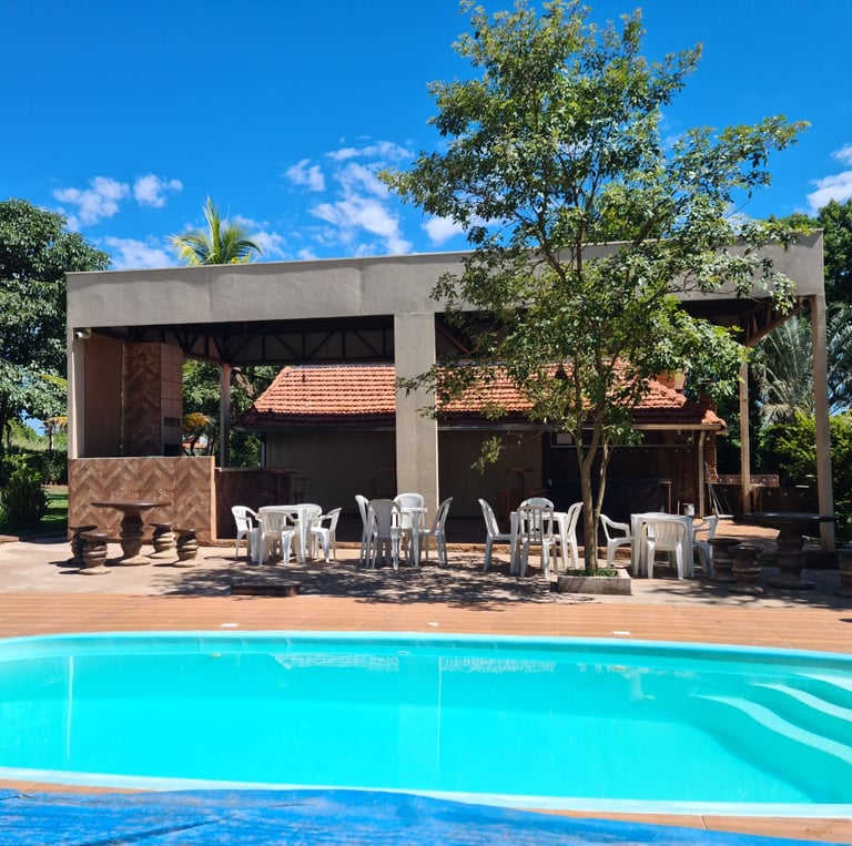 chacara piscina