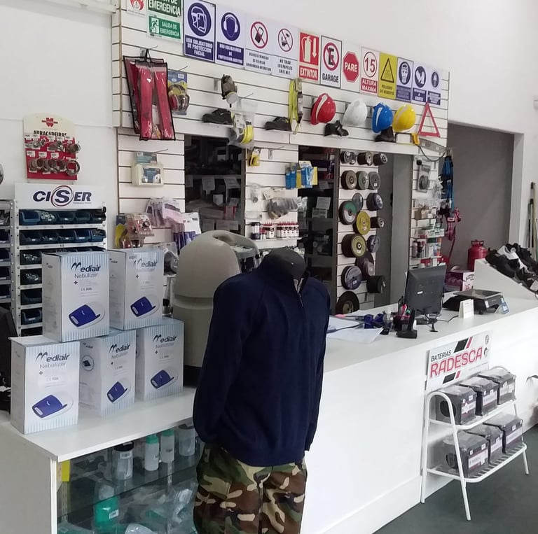 Foto interior de uno de los locales