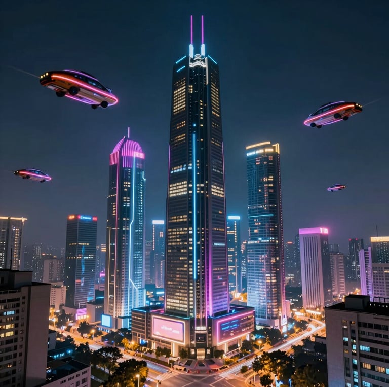 A person wearing a yellow uniform with green accents and a face mask stands in a store environment holding a smartphone displaying a logo. They have a lanyard with an ID card around their neck. To the side, a bright yellow banner promotes a shopping concept with the 'BIP BIP' logo and text in another language along with English, mentioning 'The ease of shopping anytime anywhere'. 'Tops market' is highlighted at the bottom of the banner.