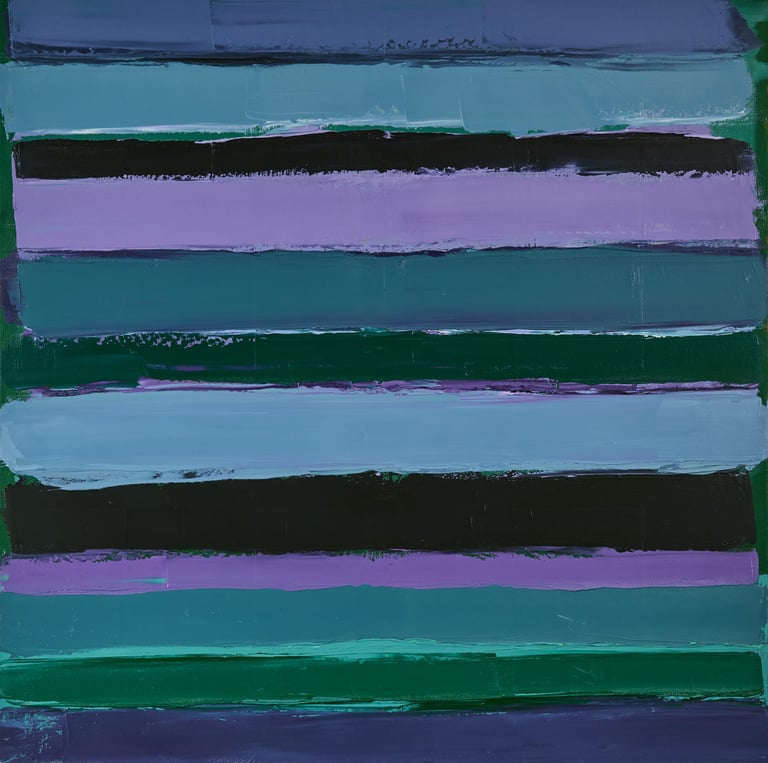 Morning Walk nr 1 Oil Painting by Henk Tieten