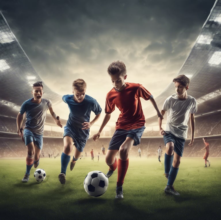 people watching soccer arena