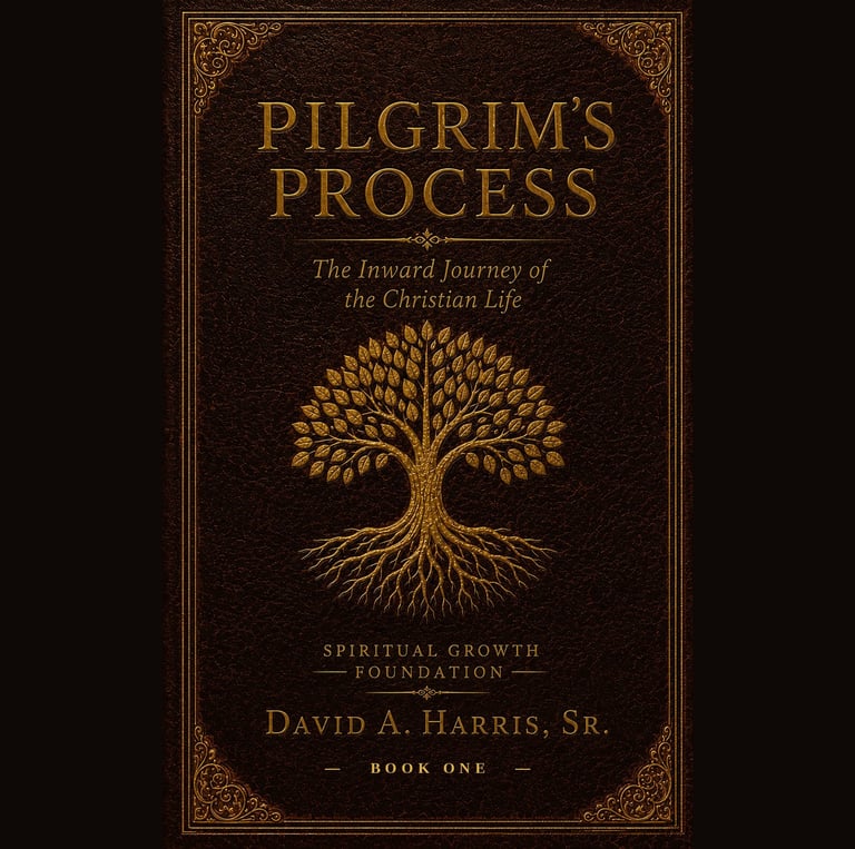 Pilgrim's Process book cover — The Inward Journey of the Christian Life by David A. Harris, Sr.