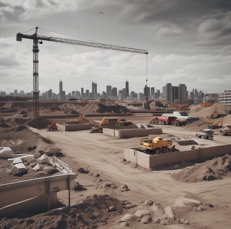 A professional team collaborating in an office setting.