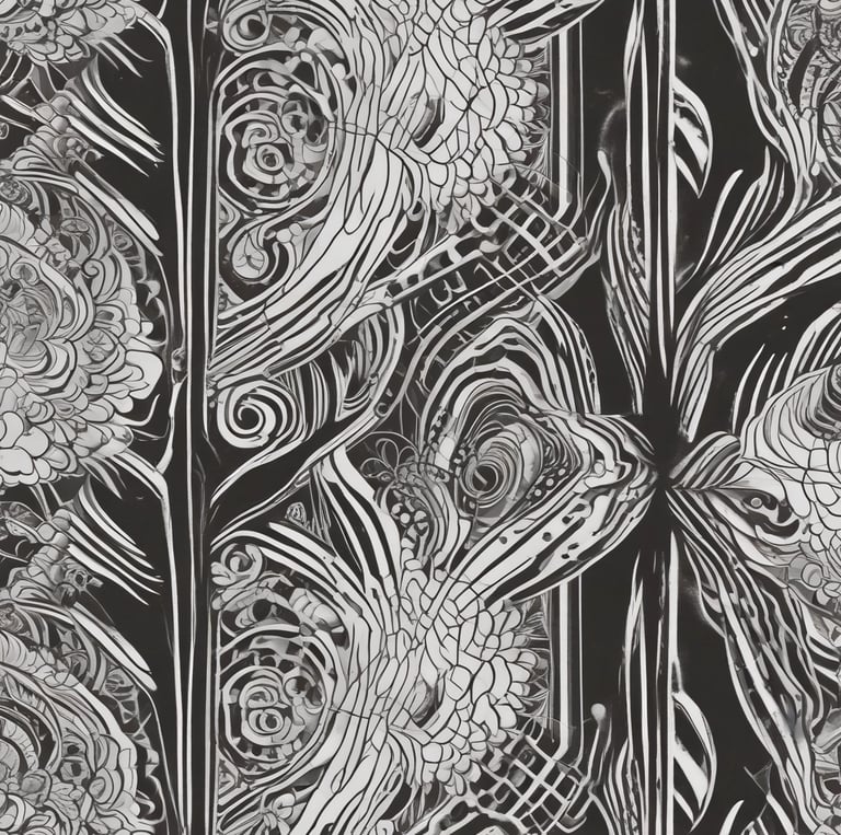 A serene mountain landscape serving as a backdrop.