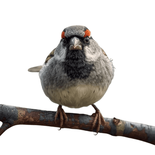 sparrow perched on a branch, representing creative sparrow seo and branding