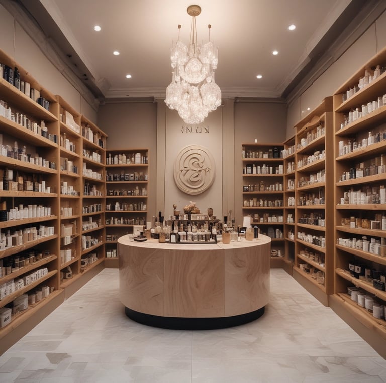 A tranquil massage room with a neatly made massage table covered in a neutral-toned sheet and a decorative blanket. A wicker chair with a cushion is placed beside the table. A serene Buddha statue is visible outside the glass doors that allow natural light to enter. The room features a calming ambiance with minimalist decor and a wall light adding warmth to the space.