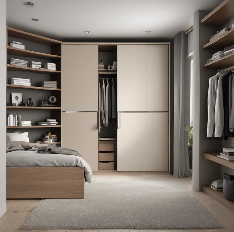 A bright, modern living room featuring sleek furniture, a false ceiling, and tasteful decor reflecting premium interior design.