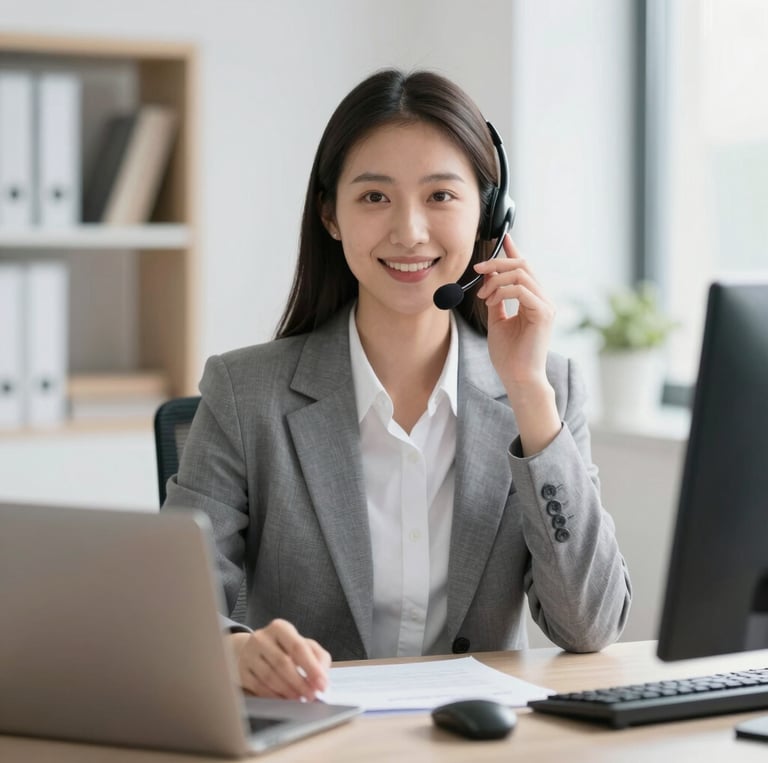 A warm, inviting workspace with smiling team members collaborating around a wooden table.