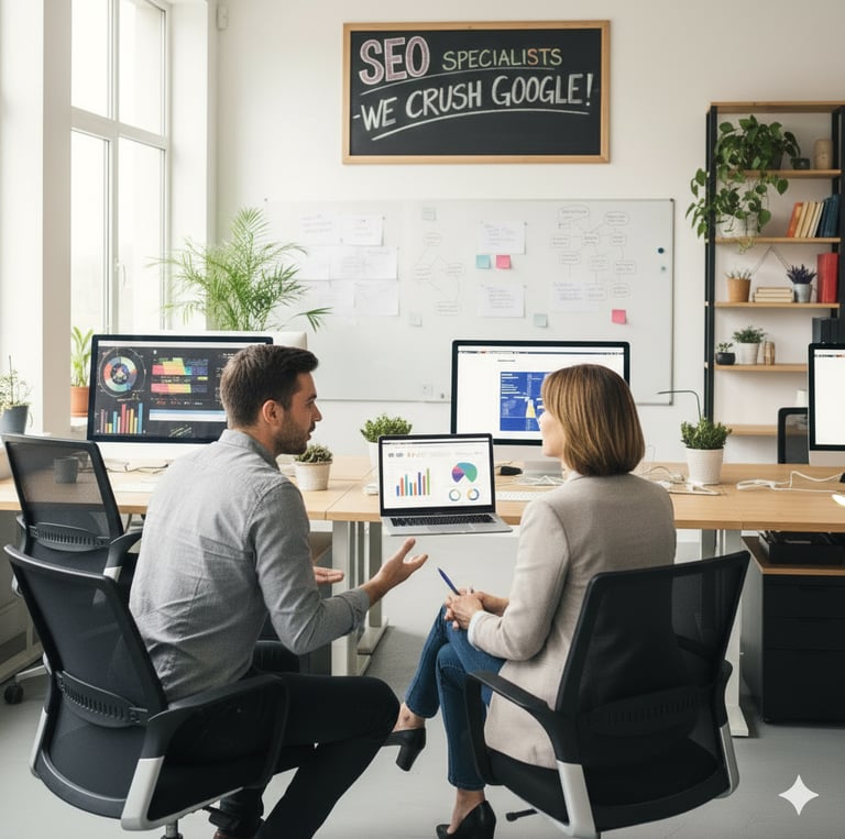 seo bureau den bosch in gesprek met klant