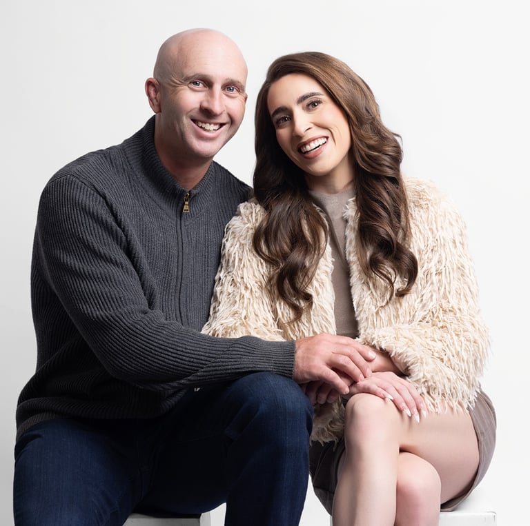 husband and wife custom home and realtor team