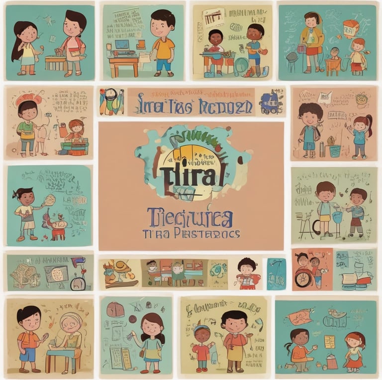 A warm, inviting workspace with books and digital devices symbolizing education and innovation.