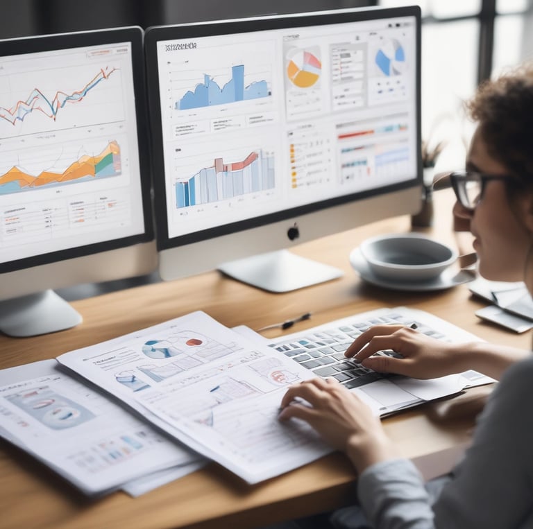 Friendly insurance agent discussing options with a smiling family in a bright, modern office.