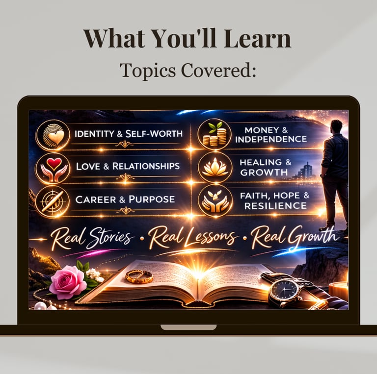 What you'll learn and topics covered