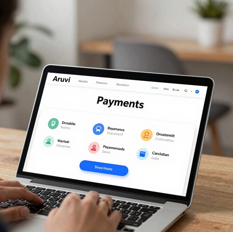 Photo of a small contractor team using tablets to organize their daily work outdoors.