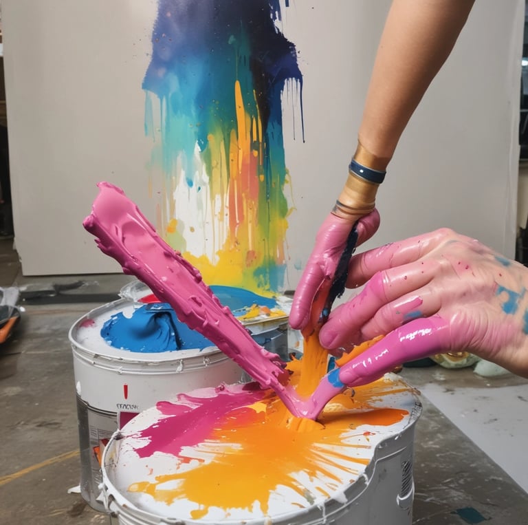 A cozy living room featuring a colorful kitchen cart and a stylish recliner surrounded by warm, inviting decor.