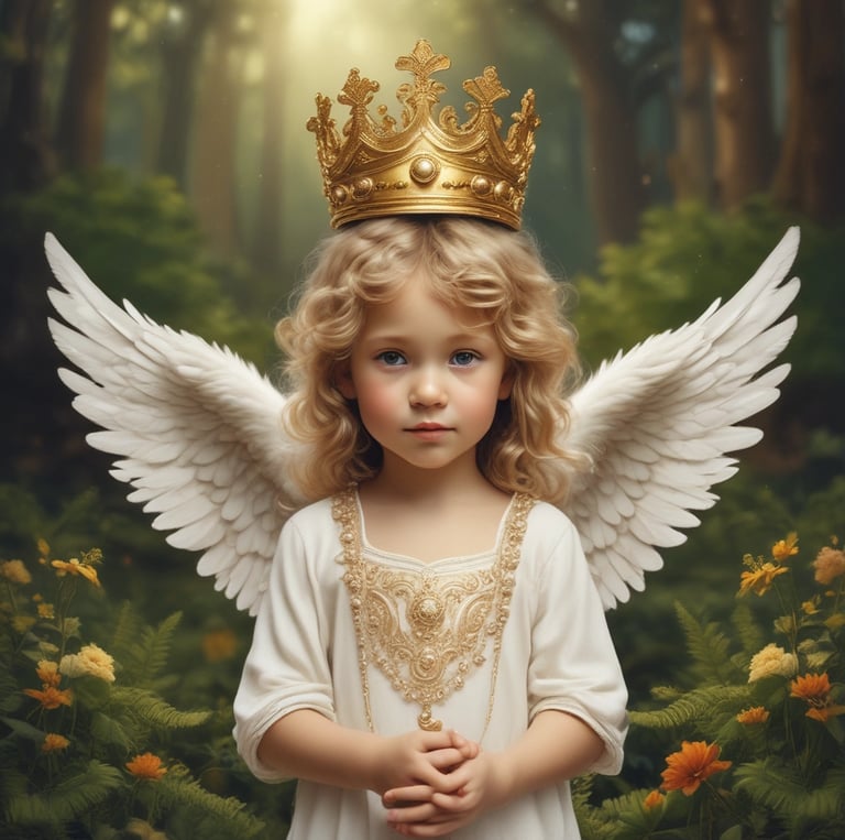 A mystical crystal ball at the center of a serene spiritual space.