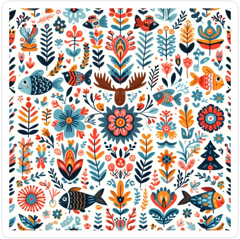 tendances graphiques 2026 - illustration naïve