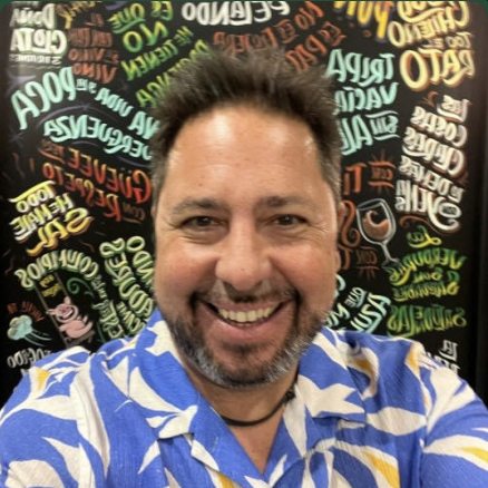 Profesor nativo de italiano dando clases online