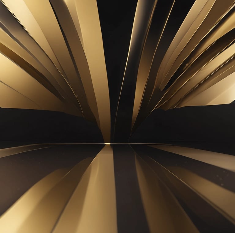 A sleek black background with a subtle gold umbrella silhouette symbolizing the sirius zg innovation umbrella.