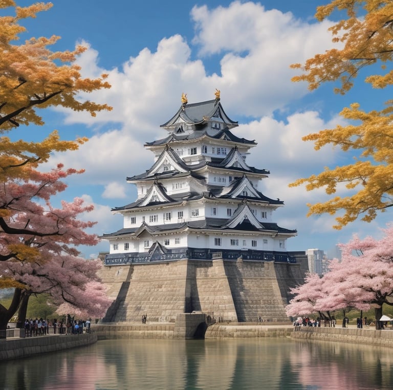 A warm, inviting scene of travelers engaging with local culture in a traditional Japanese setting.