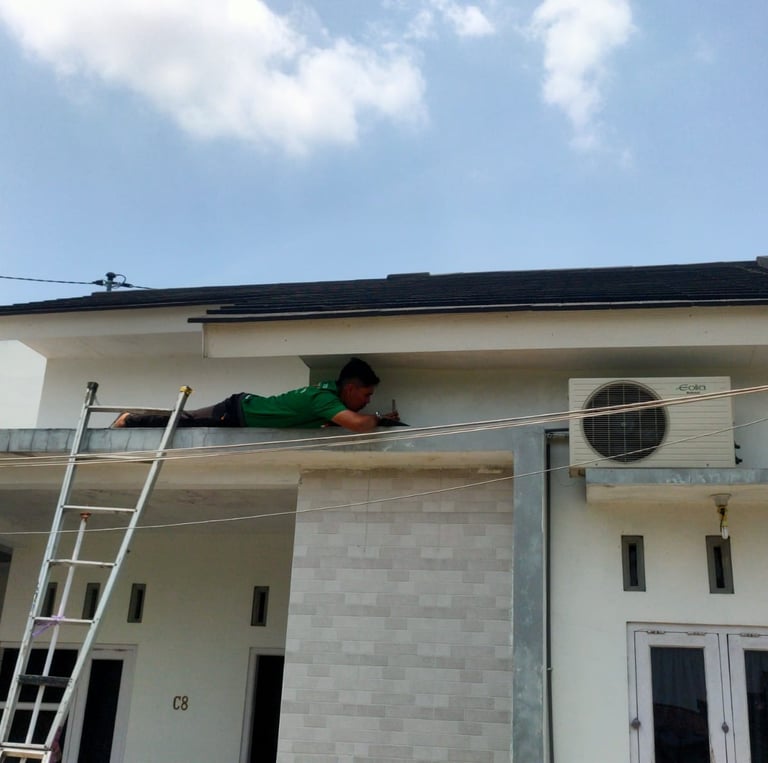 Perbaikan service AC split cepat dan rapi di jalan kaliurang - palagan sleman