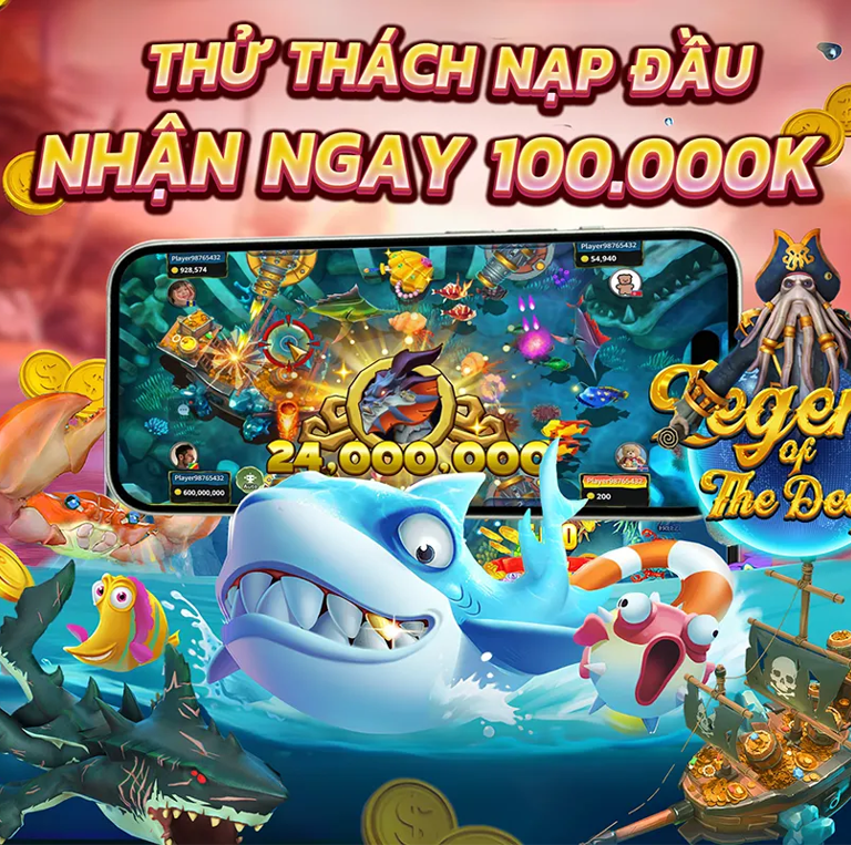 Bắn cá đổi thưởng G168 khuyến mãi nạp đầu 100K