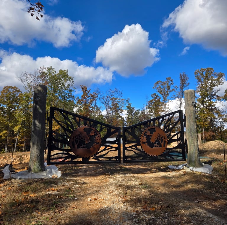 Concrete Pillars installation by Missouri general contractor