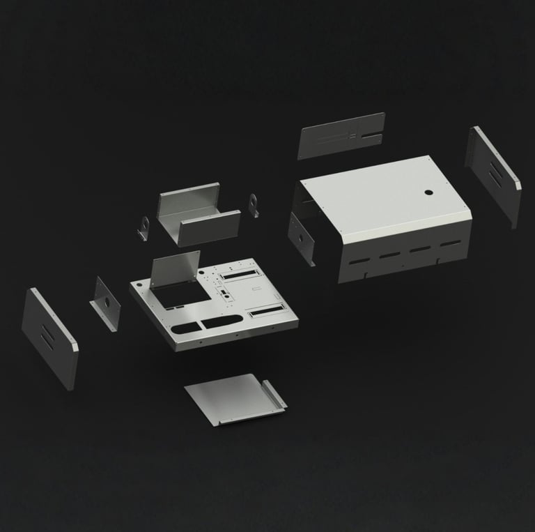 modelagem e definição técnica de componentes industriais