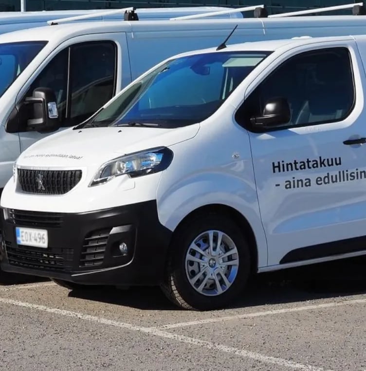 Pakettiautot - Oulun edullisin hintatakuulla