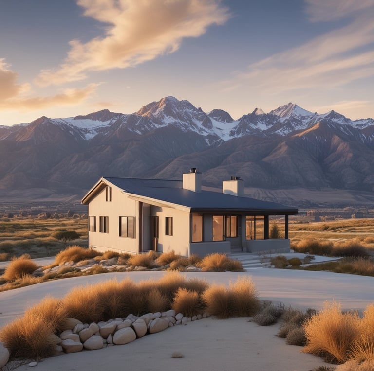 A calm, inviting office space with a friendly agent assisting a client in reviewing insurance options.