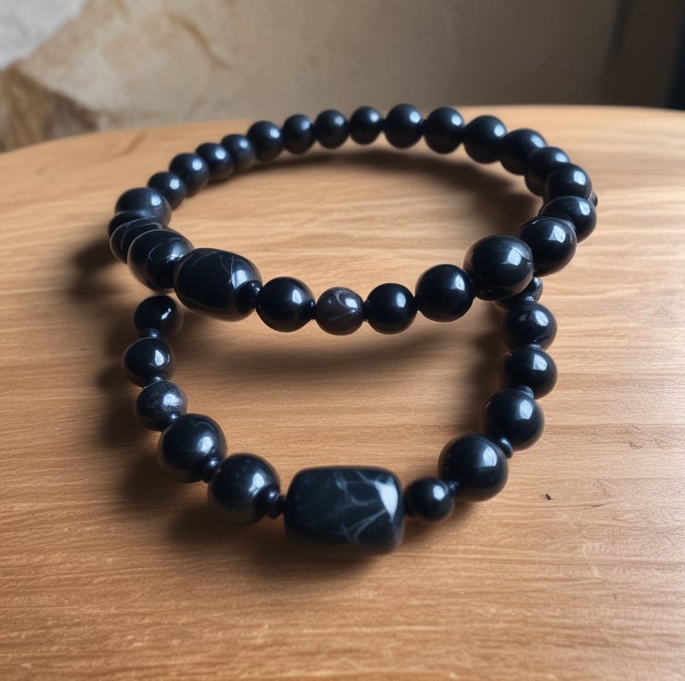 Close-up of a labradorite stone showing its shimmering blue and green flashes.