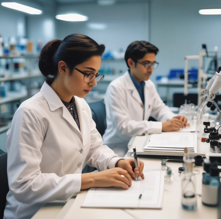 TestMyCareer -successful career of a male and female scientists