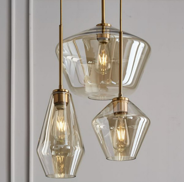 MNK-SF1053 combinable retro glass lighting