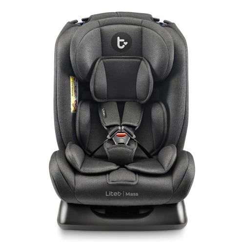 Cadeira Para Auto 0-36 Kg Litet Mass Preta e Cinza - BB458