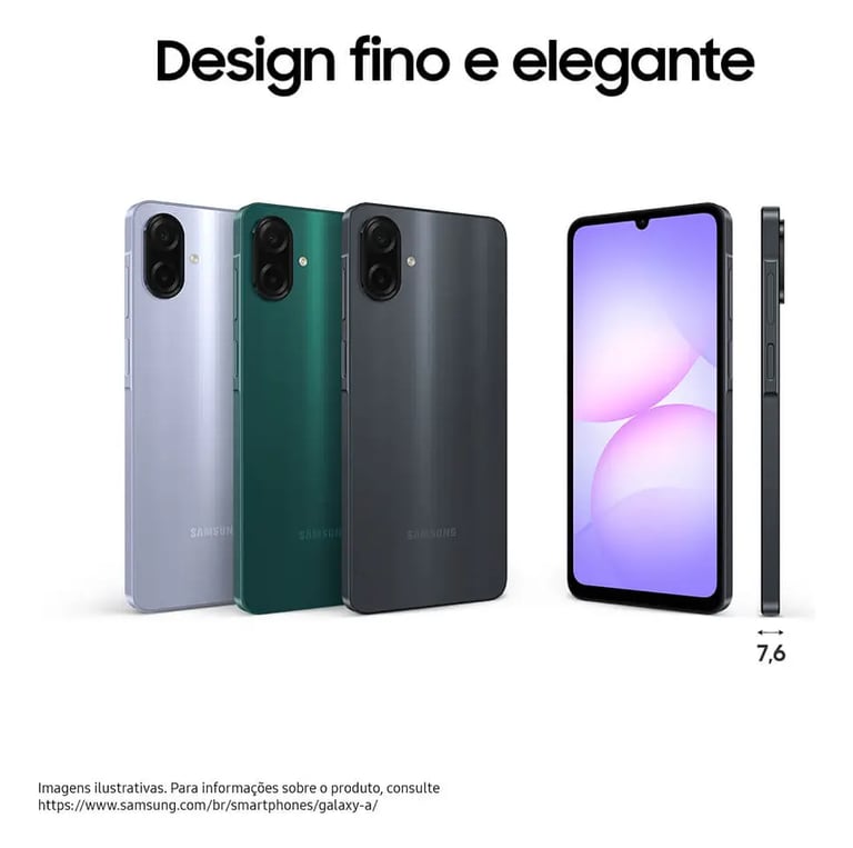 Celular Samsung Galaxy A07 128gb 4gb