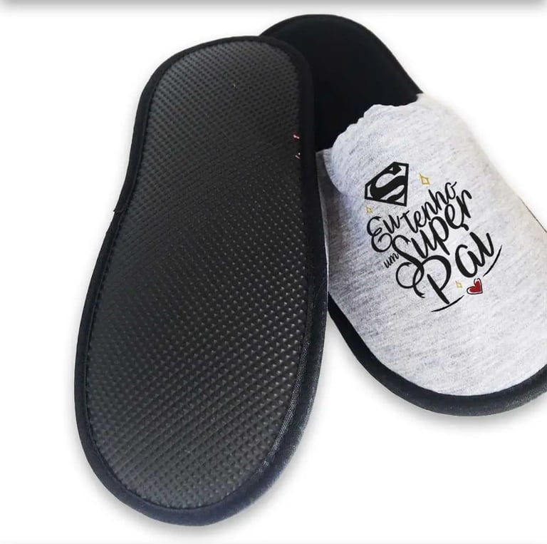 Pantufa Chinelo Pai Dia Pais Presente Confortável