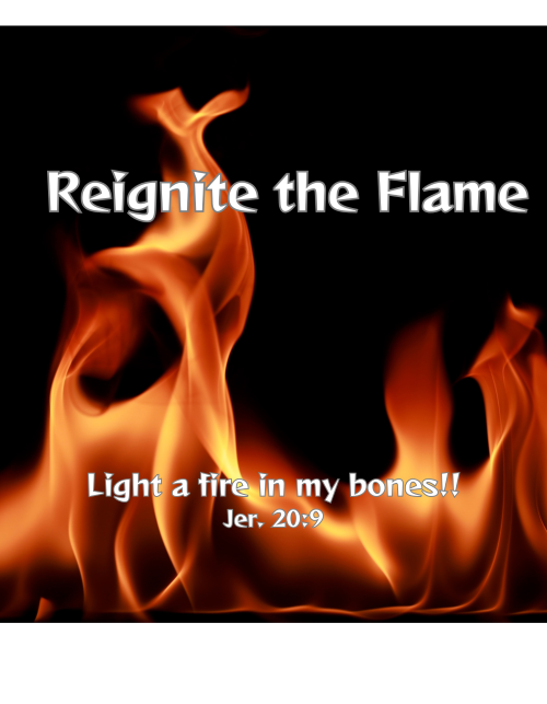Reignite the Flame - light a fire in my bones