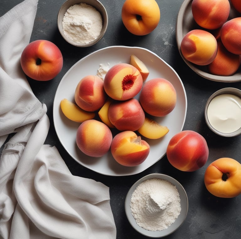 A square-shaped dessert featuring a crumbly texture with a blend of reddish-brown and golden hues, likely indicating a fruit filling topped with a crispy crumble or oat topping.