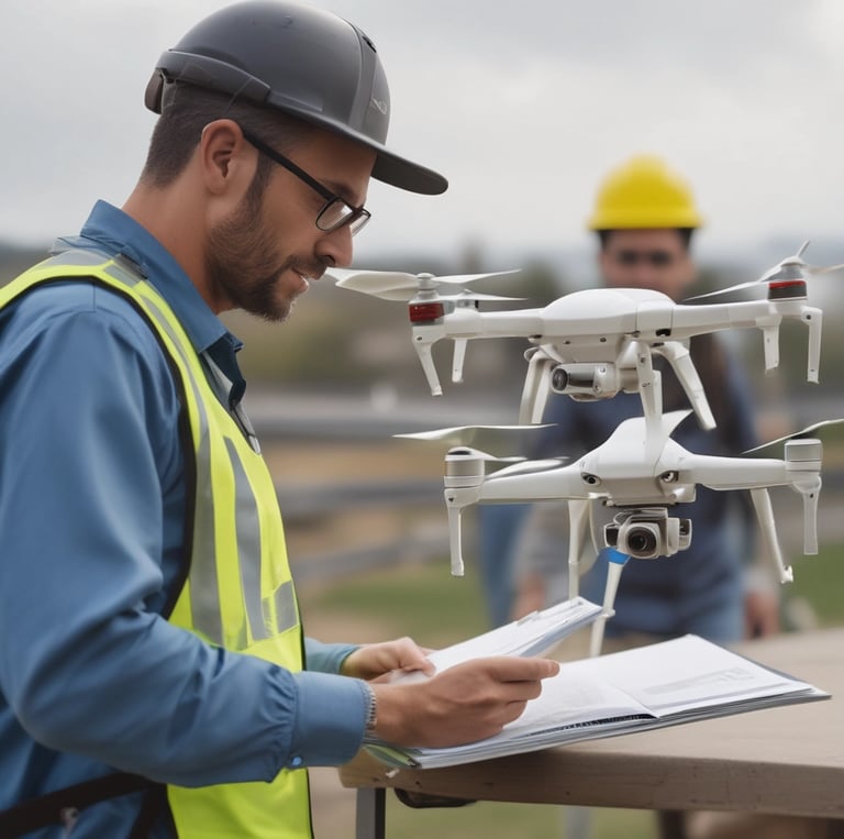 a view of a city from above