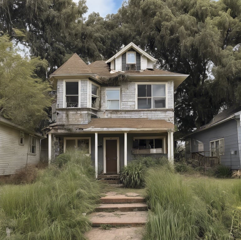 real estate letter blocks