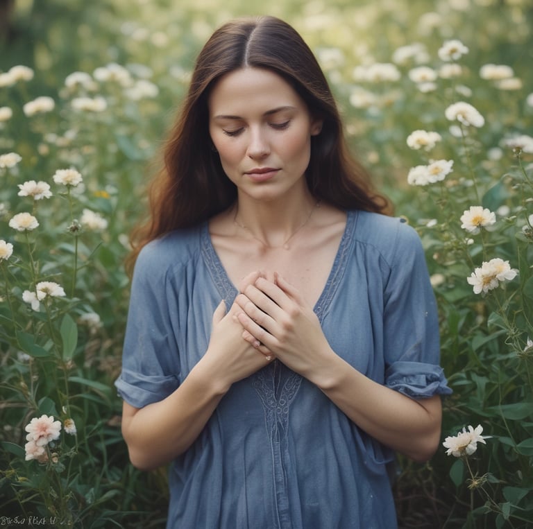 A serene landscape symbolizing healing and creativity.