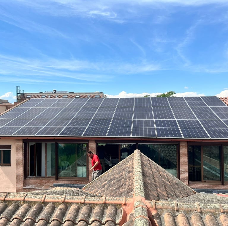 Instalación Placas solares.