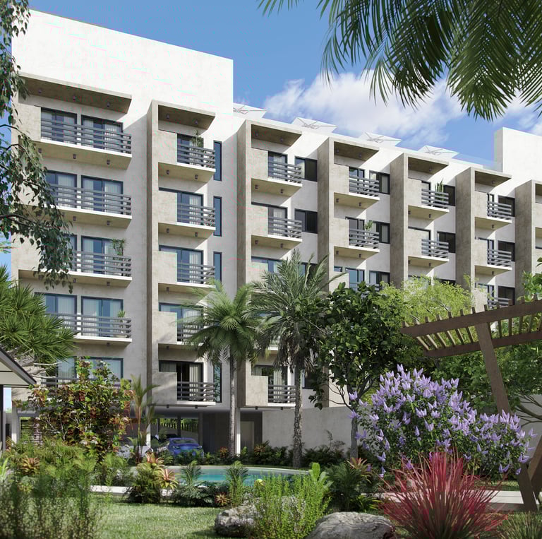 departamento en cancun, departamentos en venta playa, invertir riviera maya