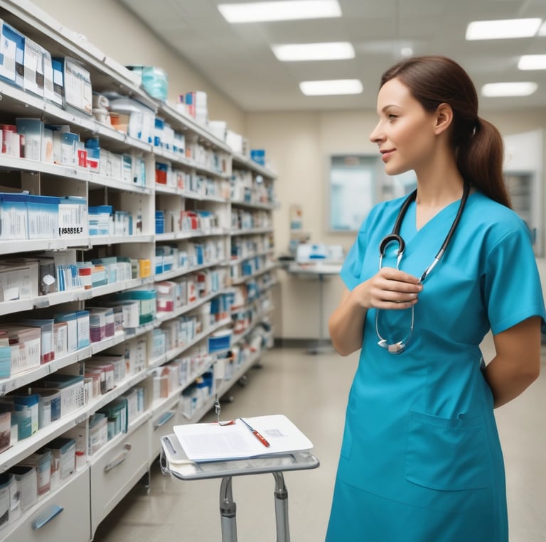 group of doctors walking on hospital hallway